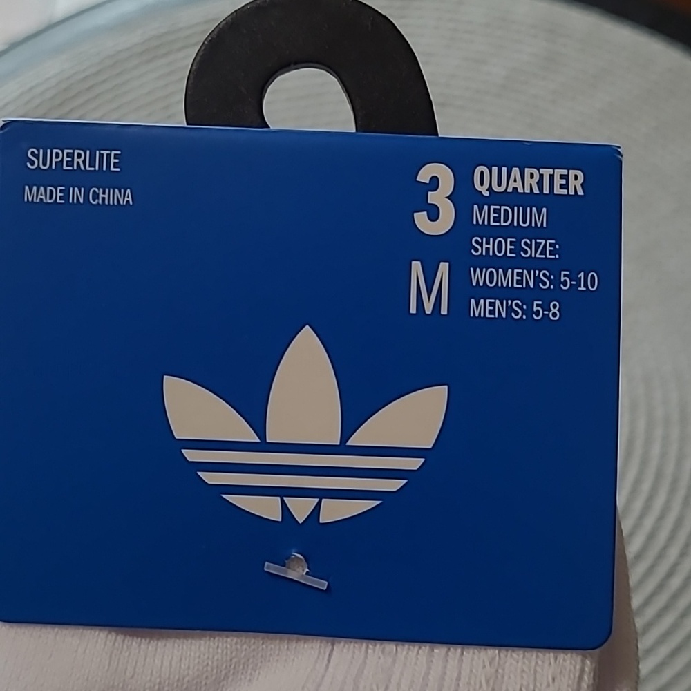 Adidas Unisex Ruffle Quarter Socks - Picture 3 of 5